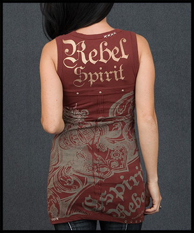 Rebel Spirit - Платье - GT32-BURG